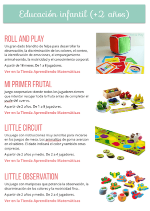 matematicas jugando